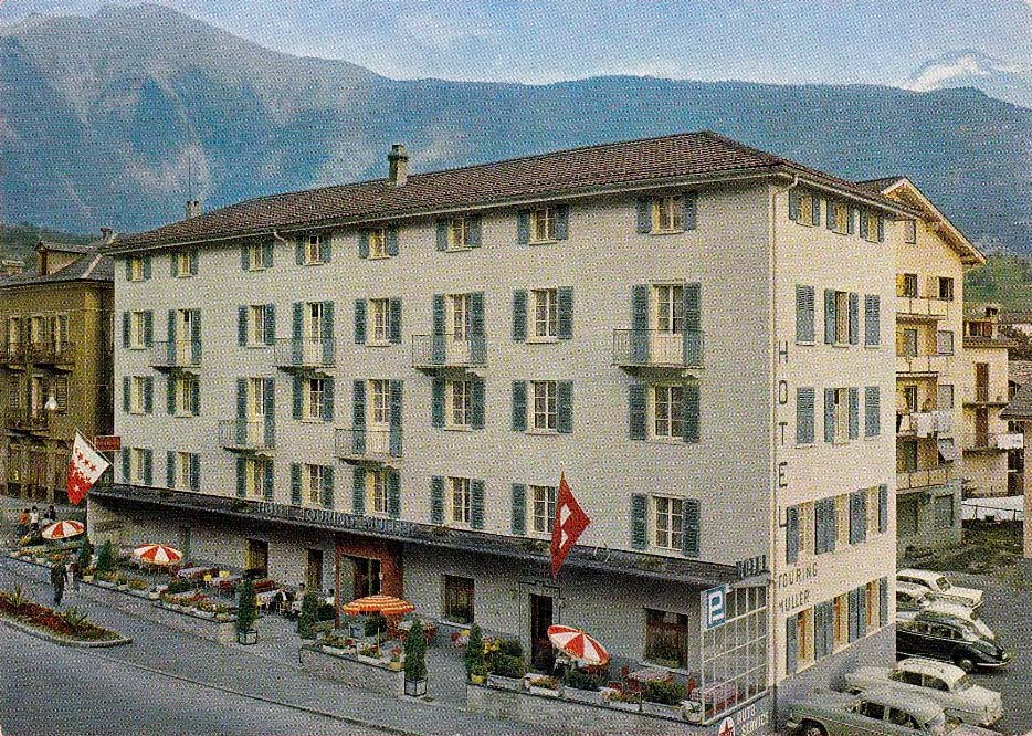 Brig-Glis. Hotel 'Touring-Müller', 1960