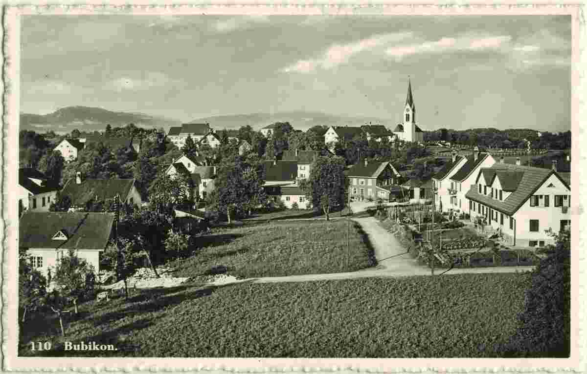 Panorama von Bubikon, 1944