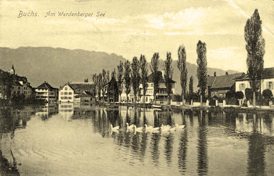 Buchs SG. Am Werdenbergersee, 1903