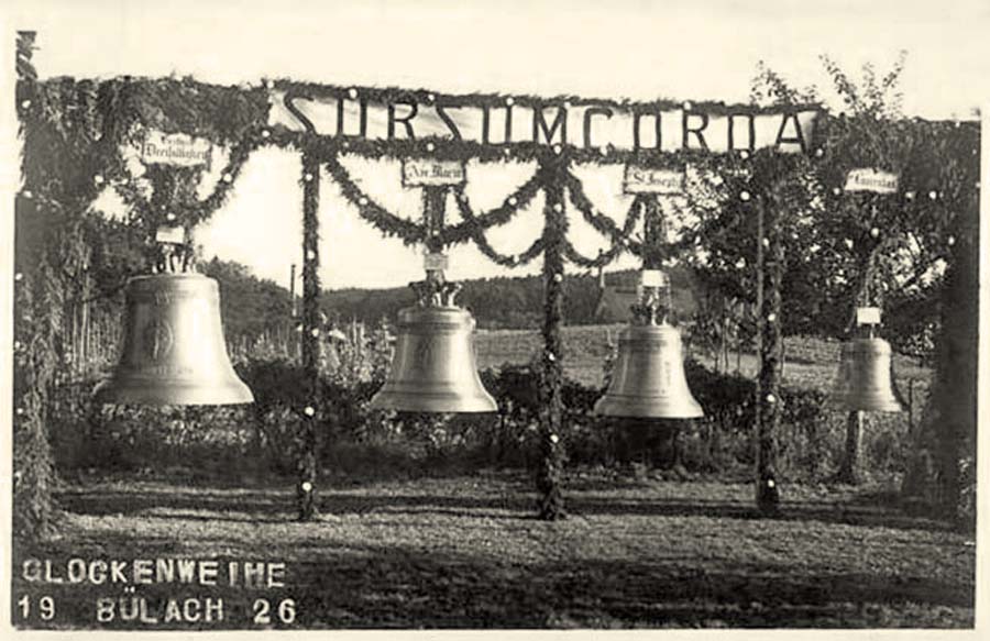 Bülach. Glockenweihe, 1926