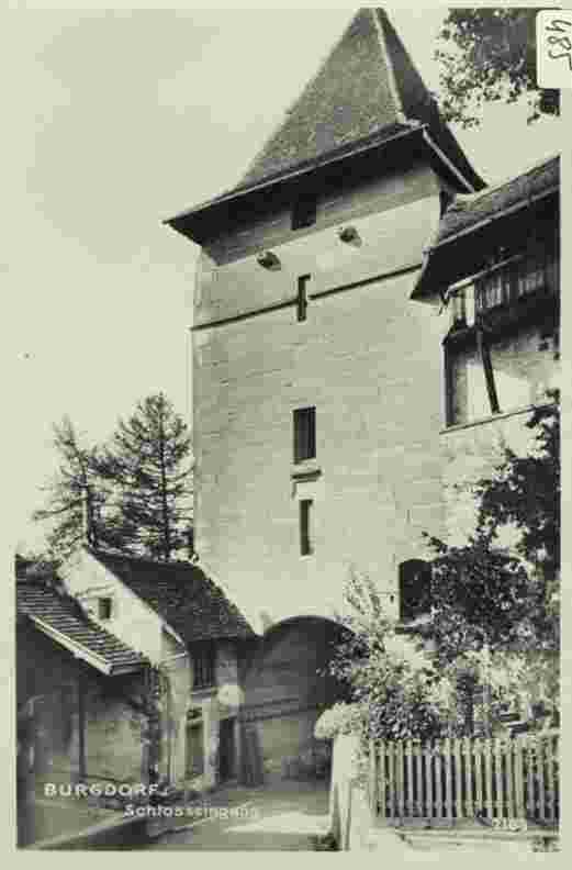 Burgdorf. Schlosseingang