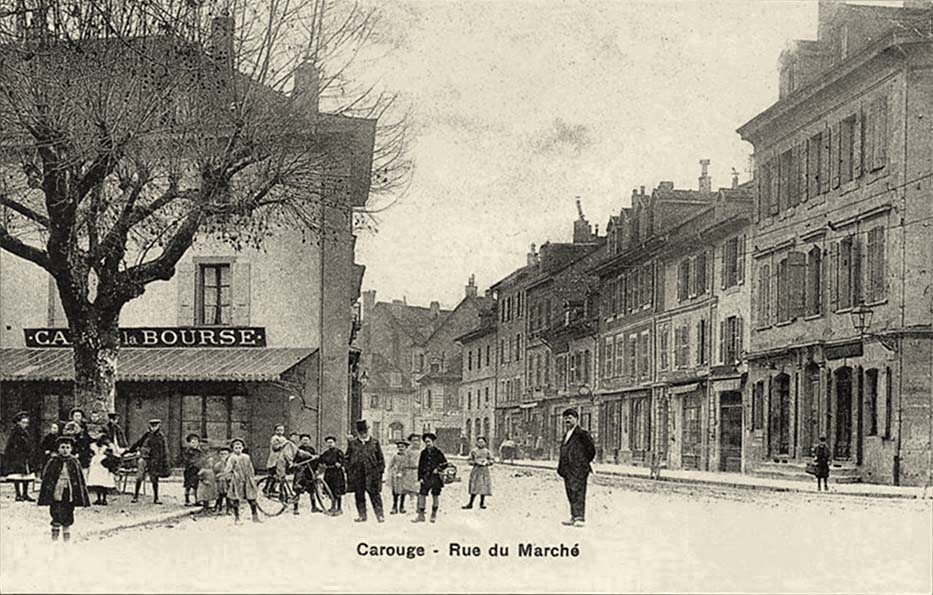 Carouge. Rue du Marché