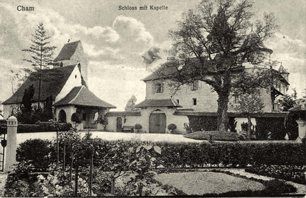 Cham. Schloss mit Kapelle