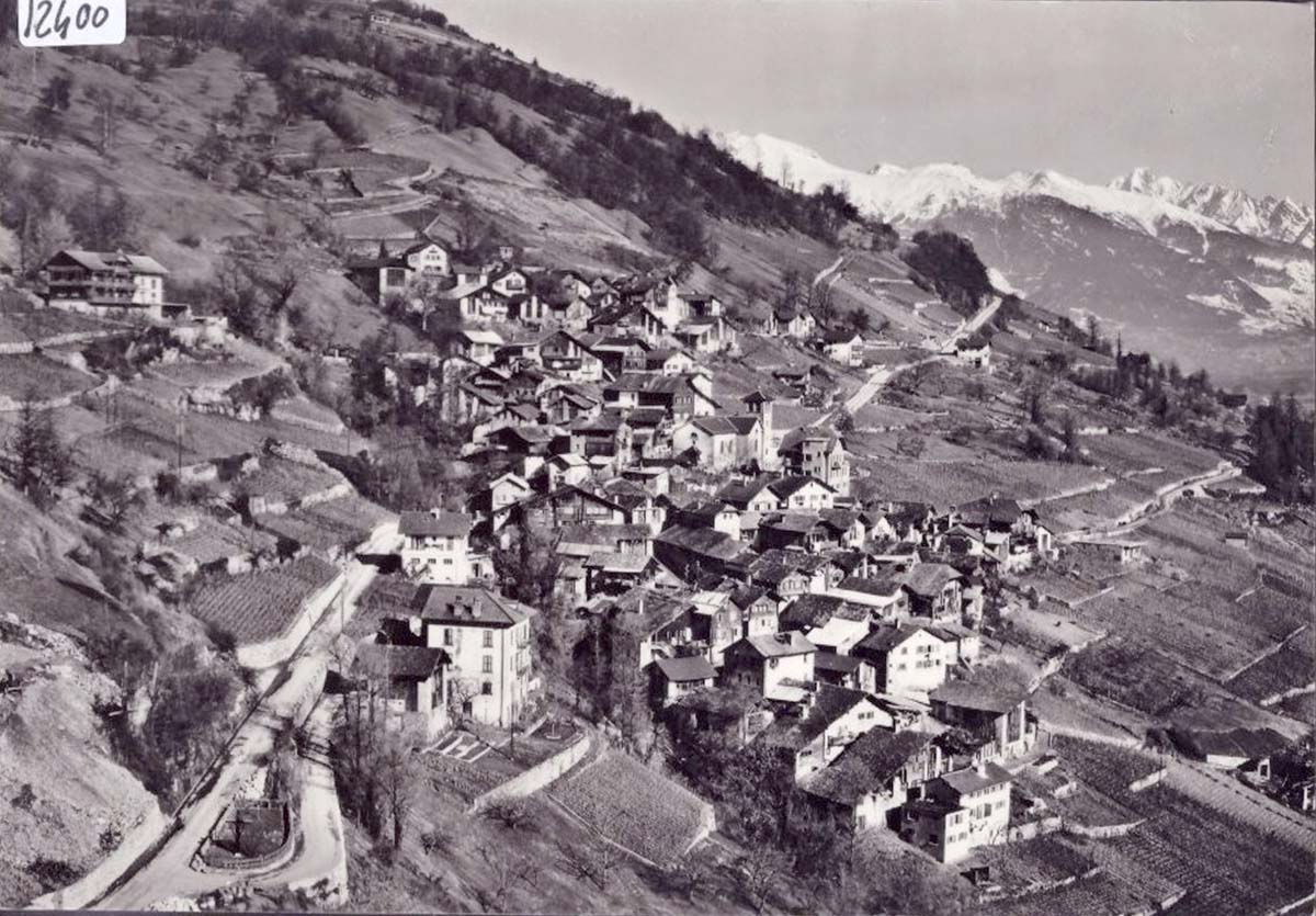 Panorama du village Ollon