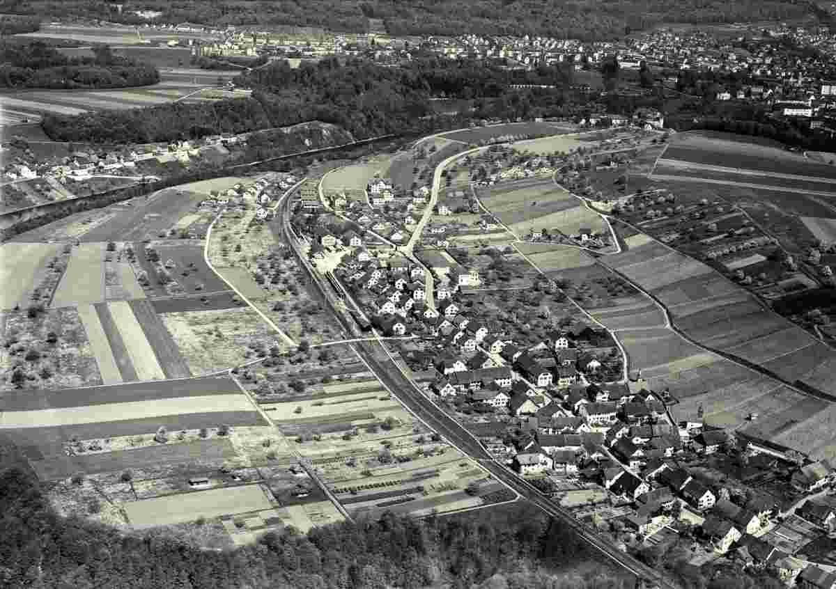Panorama von Dachsen, 1958