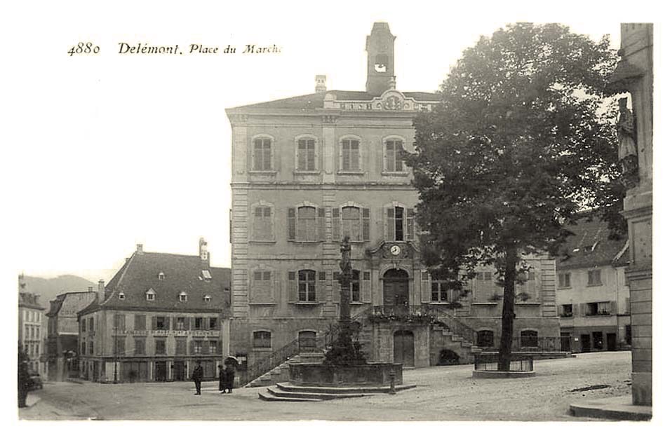 Delsberg (Delémont). Place du Marché