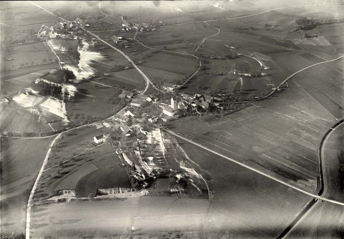 Panorama von Dinhard, 1923