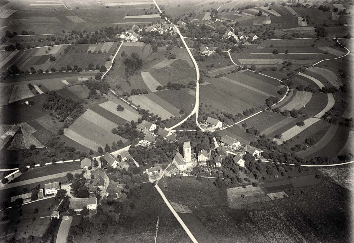Panorama von Dinhard, 1924