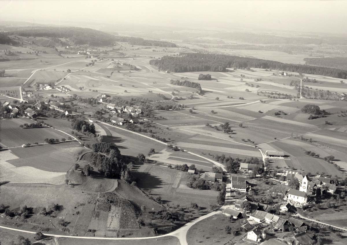 Panorama von Dinhard, 1958