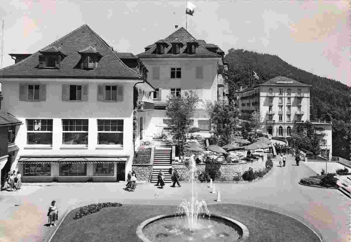 Ennetbürgen. Bürgenstock - Hotels, 1957