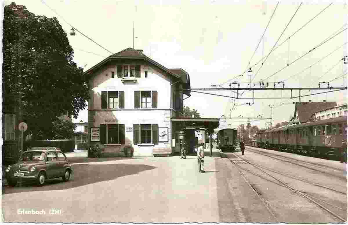 Erlenbach. Bahnhof