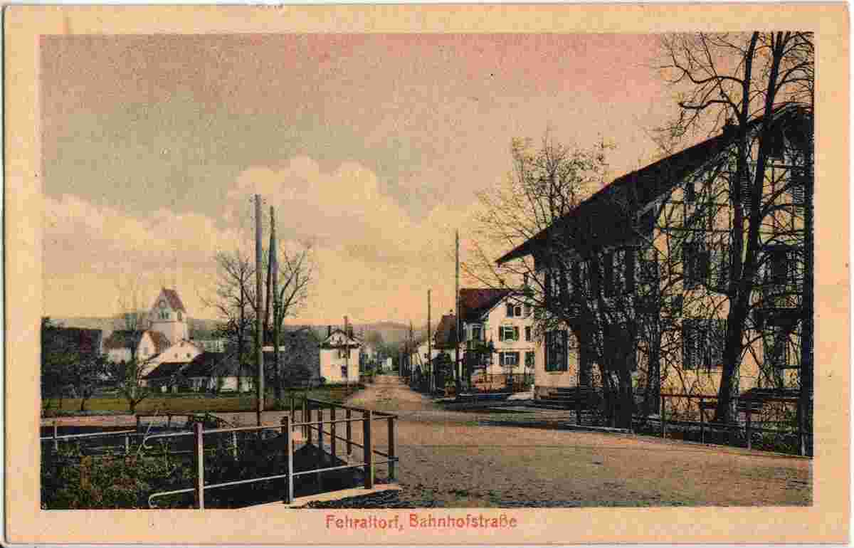 Fehraltorf. Bahnhofstrasse
