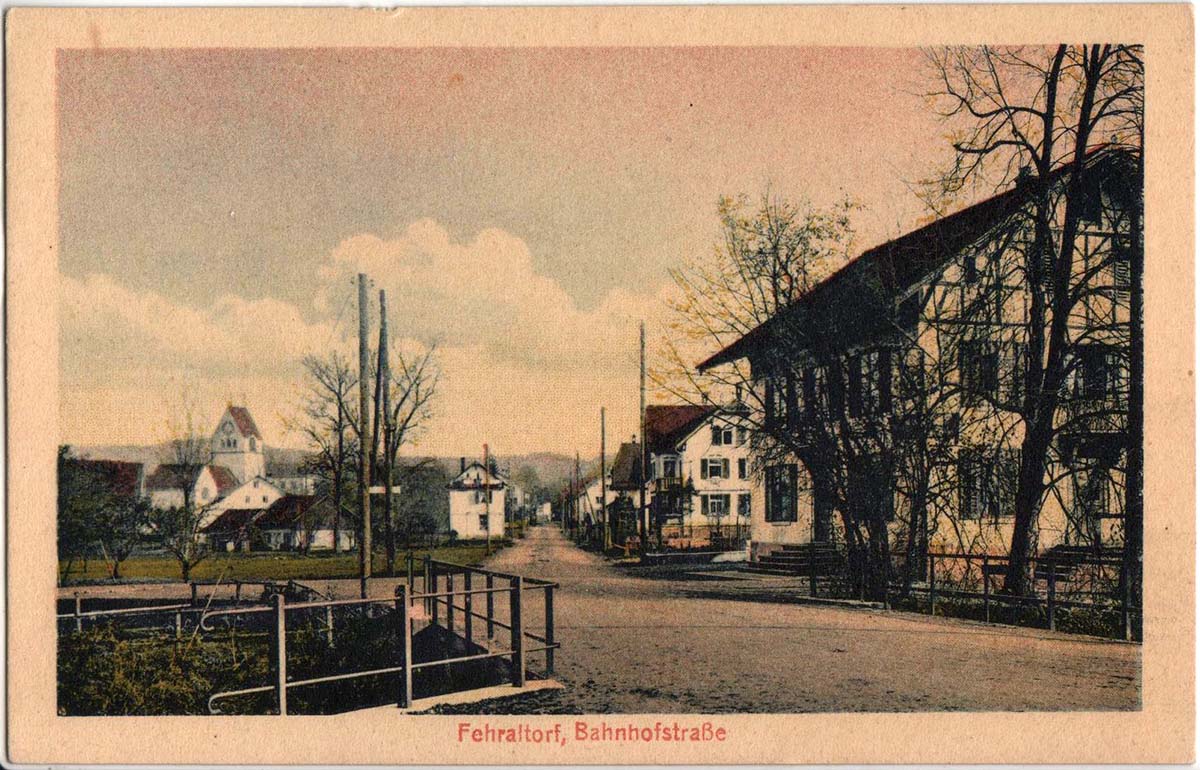 Fehraltorf. Bahnhofstrasse