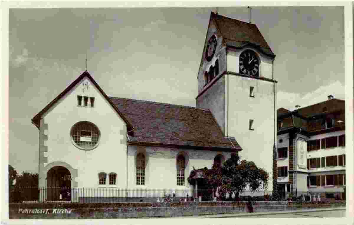 Fehraltorf. Kirche, 1948