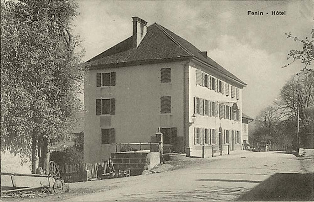 Fenin-Vilars-Saules. Fenin - Hotel, 1905