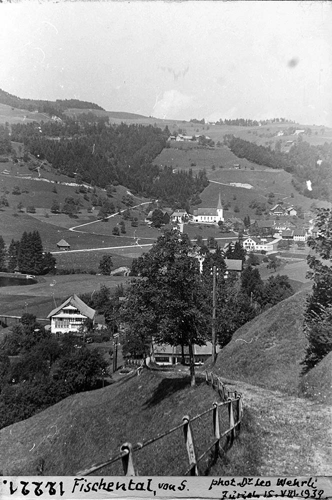 Blick auf Fischenthal, 1939