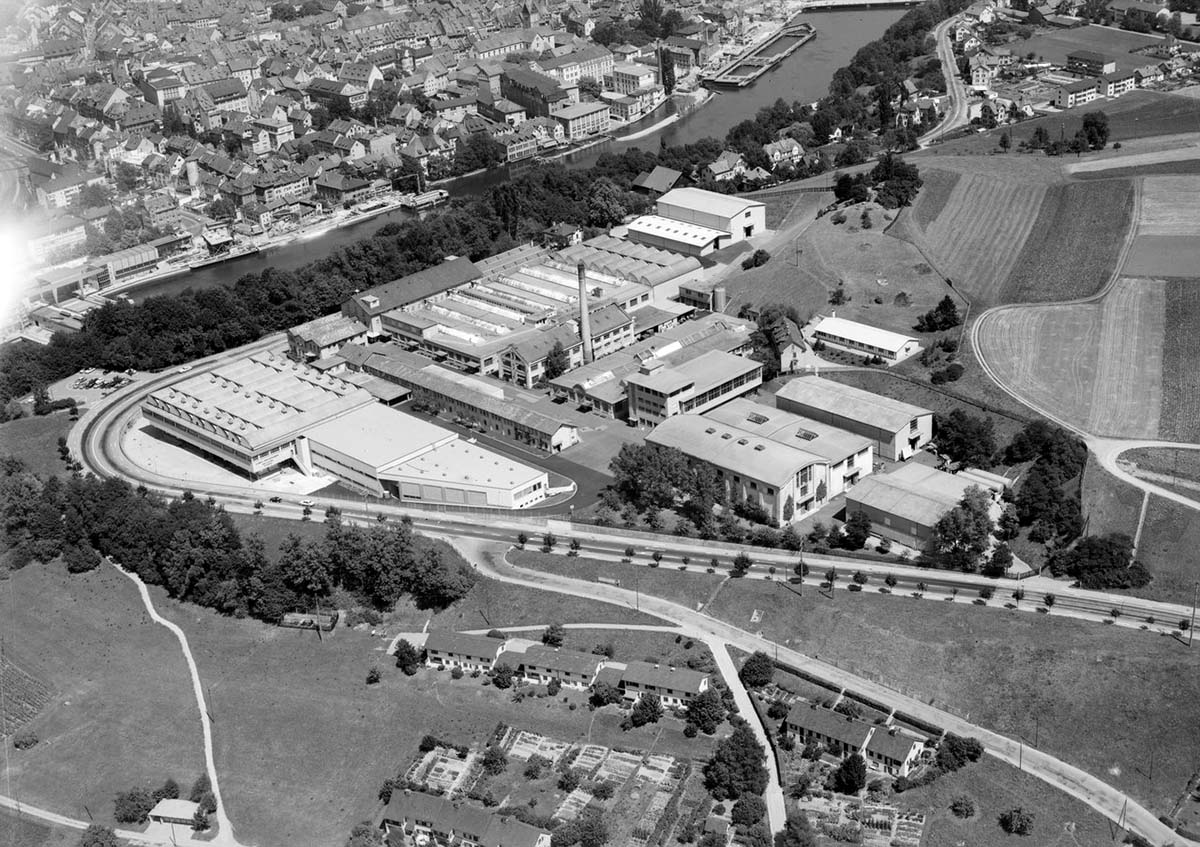 Flurlingen. Bindfadenfabrik, 1964