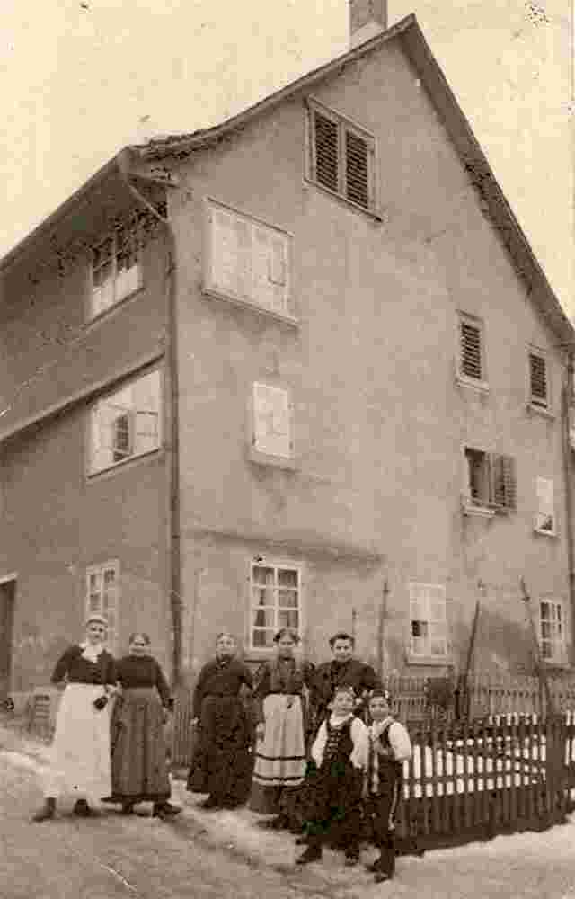 Blick auf Flurlingen, 1913
