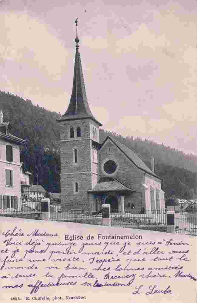 Fontainemelon - Kirche, L'Église