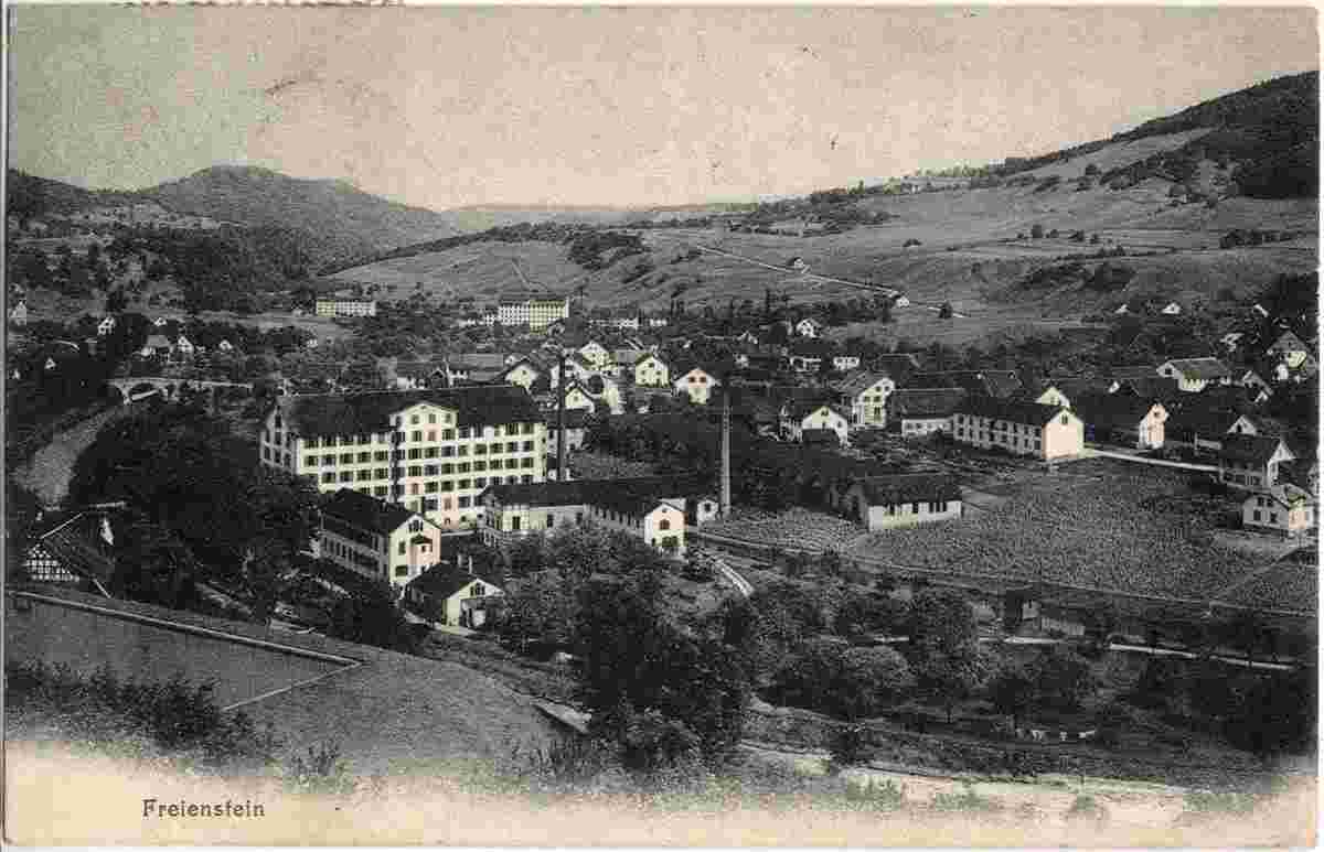 Freienstein-Teufen. Blick auf Freienstein, 1911