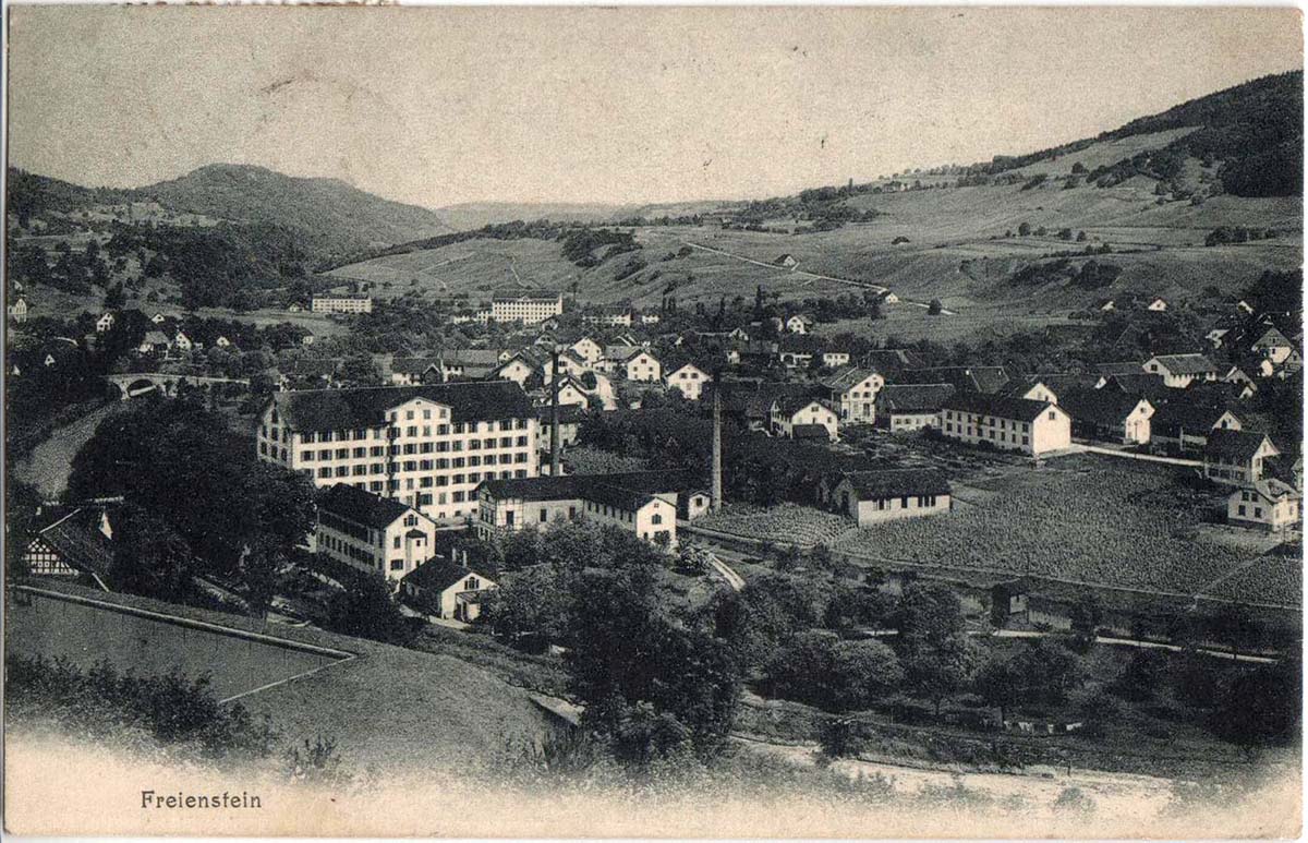 Freienstein-Teufen. Blick auf Freienstein, 1911