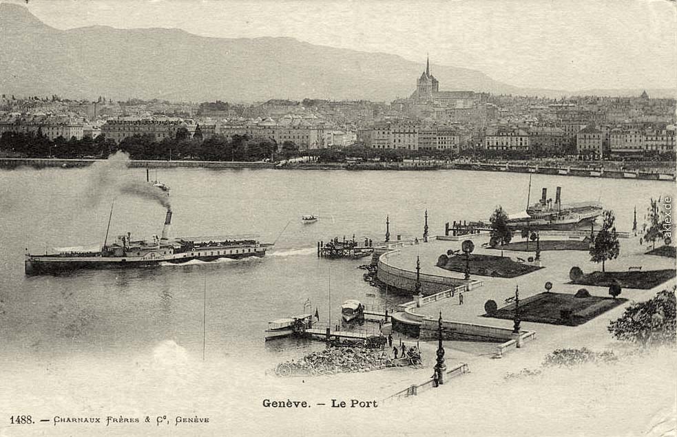 Genf (Genève). Le Port
