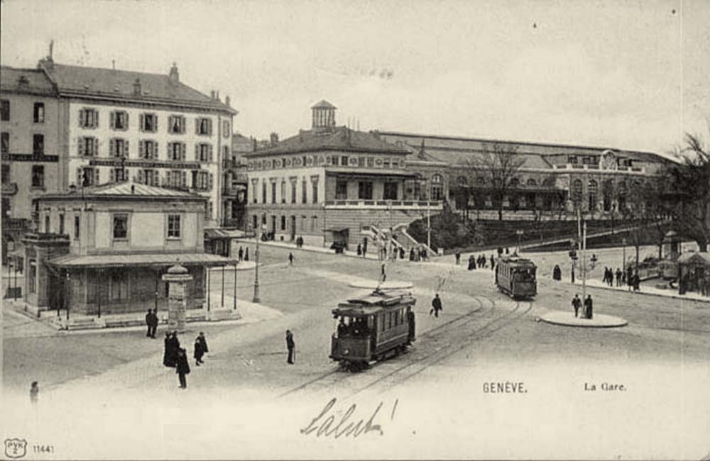 Genf (Genève). Straßenbahn