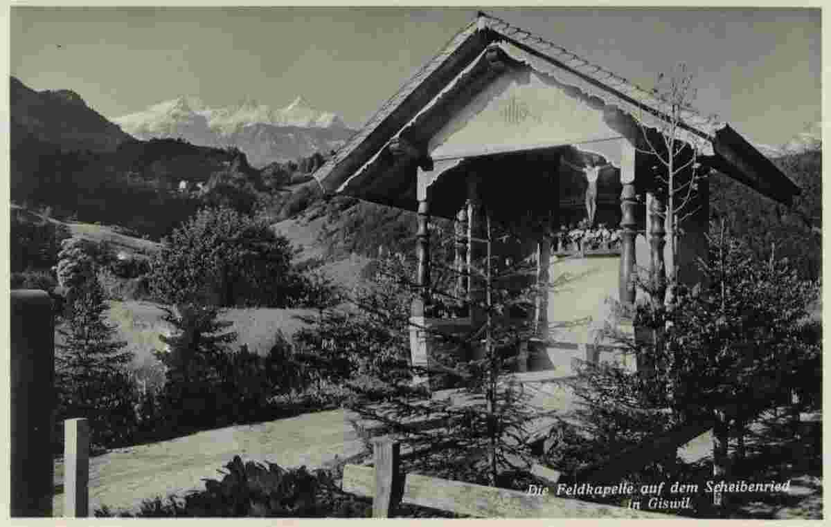 Feldkapelle auf dem Scheibenried in Giswil