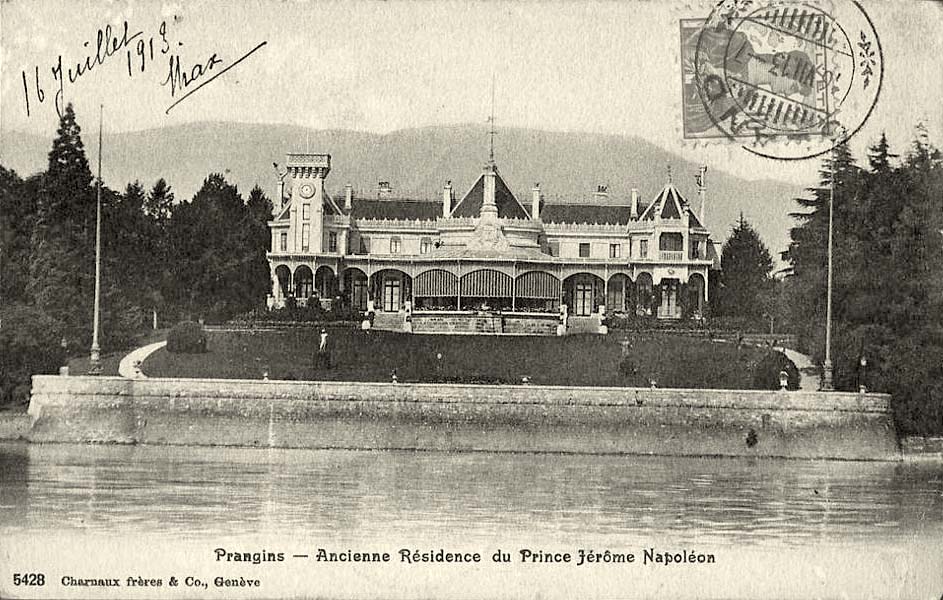 Gland. Ancienne résidence du Prince Napoléon, 1913