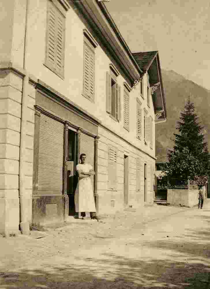 Glarus Süd. Engi - Gebäude, um 1895