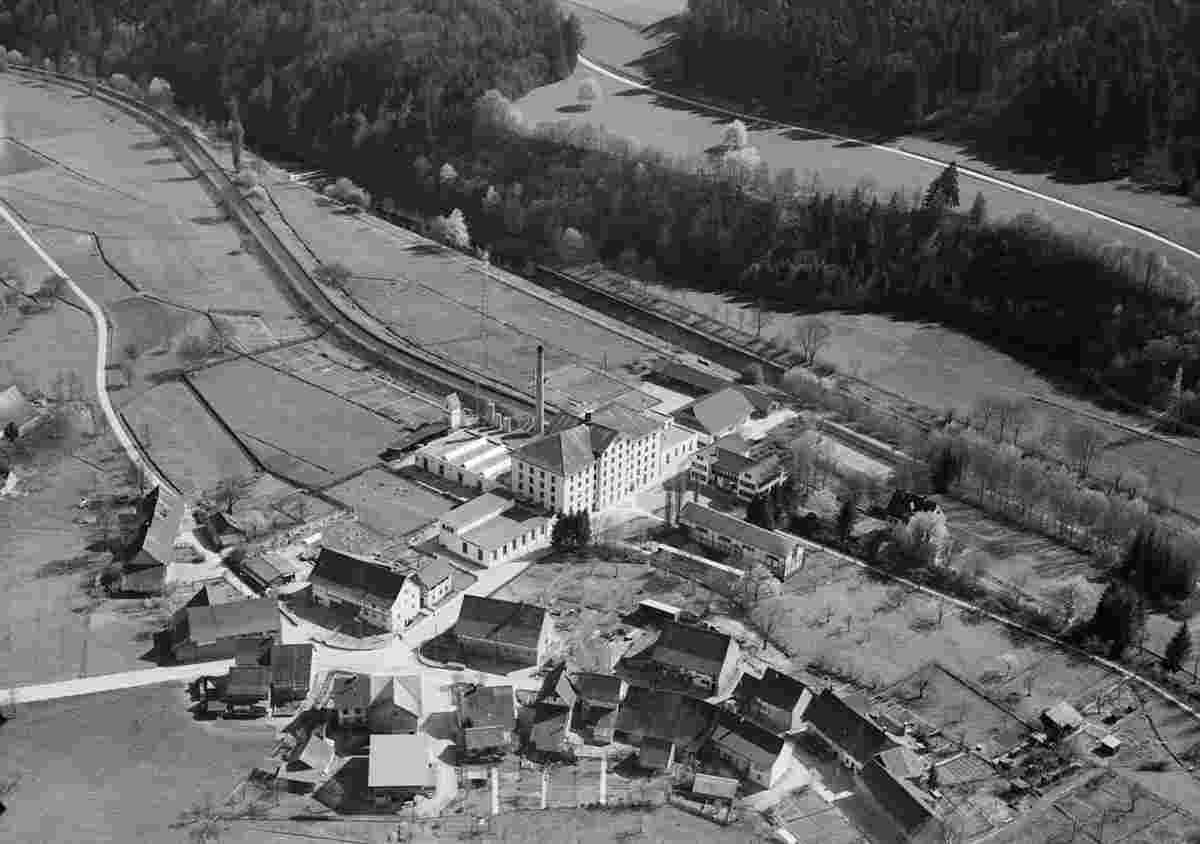 Glattfelden. Spinnerei, 1955