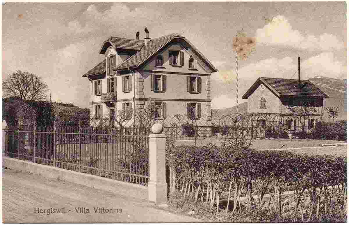 Hergiswil. Villa Vittorina, um 1905