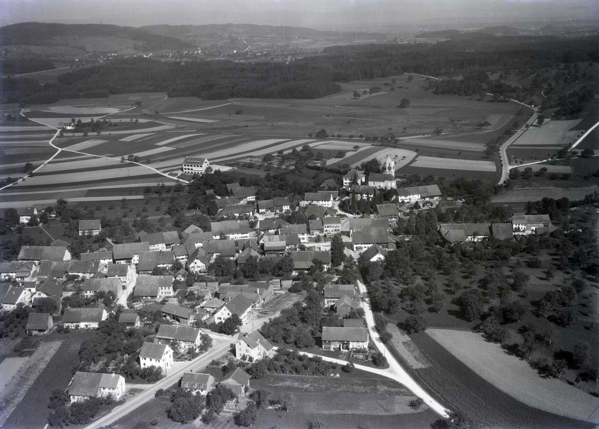 Blick auf Hettlingen, 1931