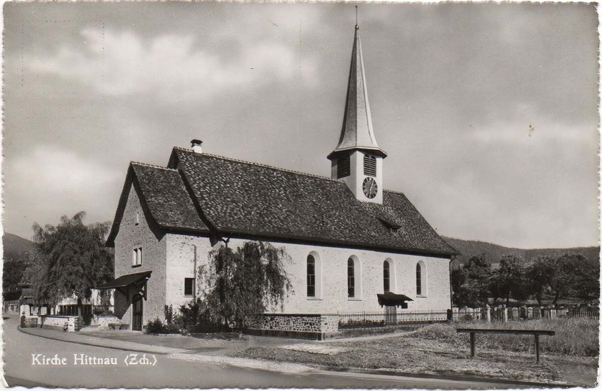 Hittnau. Kirche, 1950