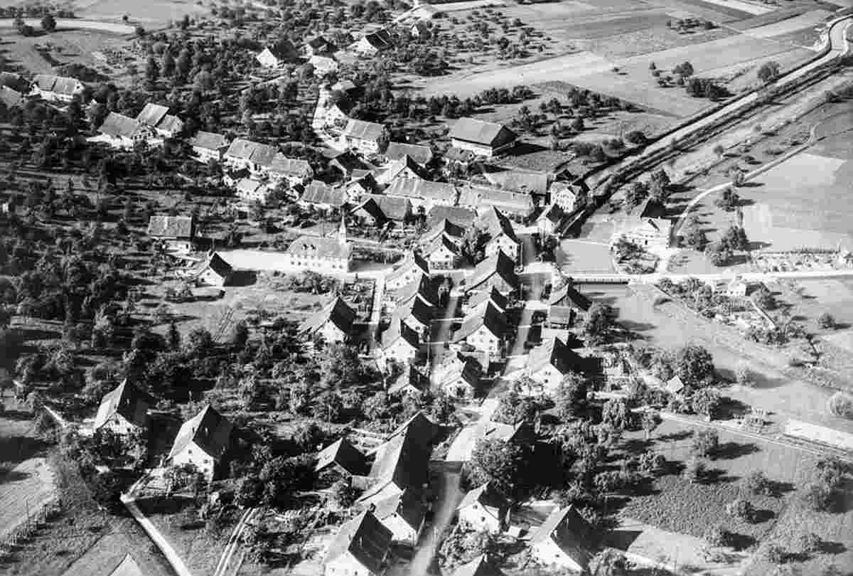 Blick auf Hochfelden, 1948