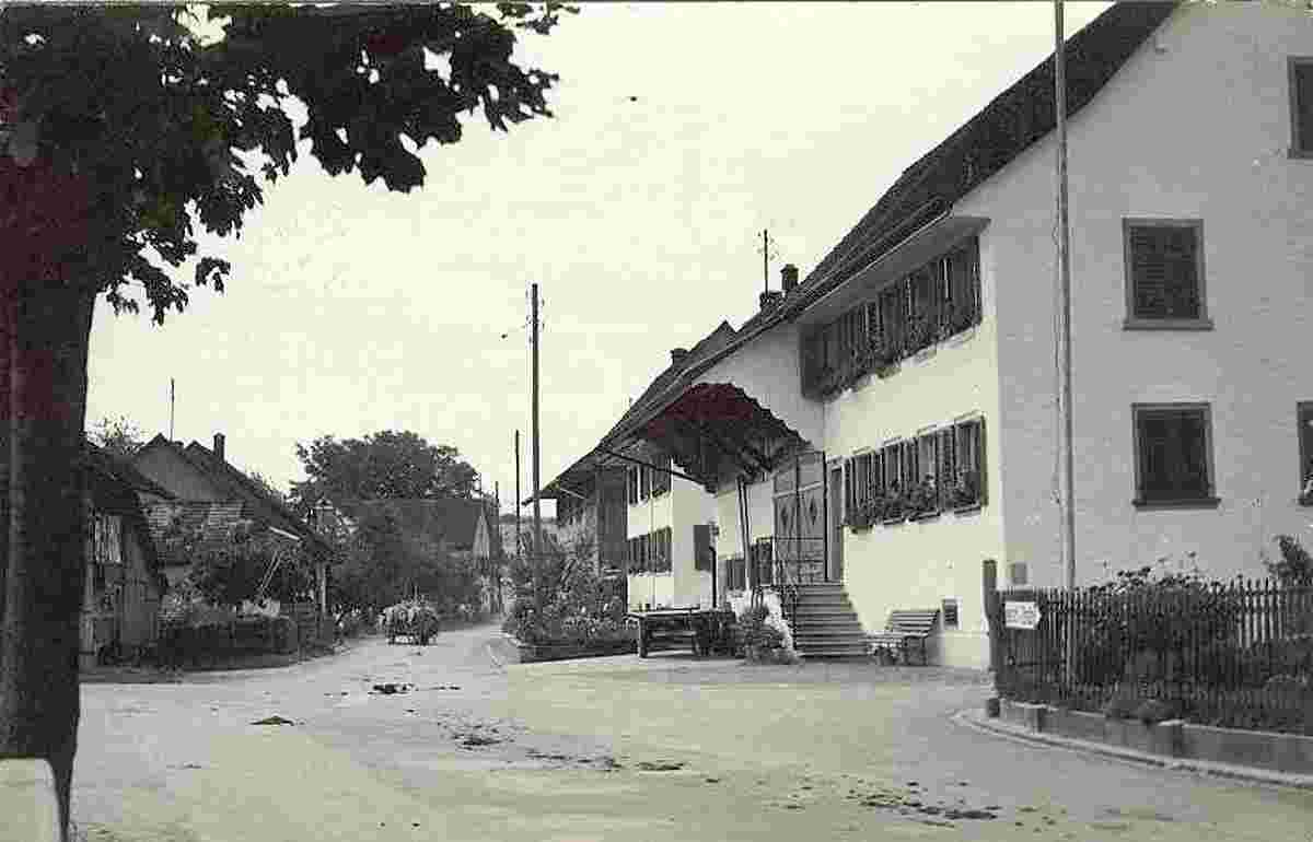 Hochfelden. Dorfstraße, 1931