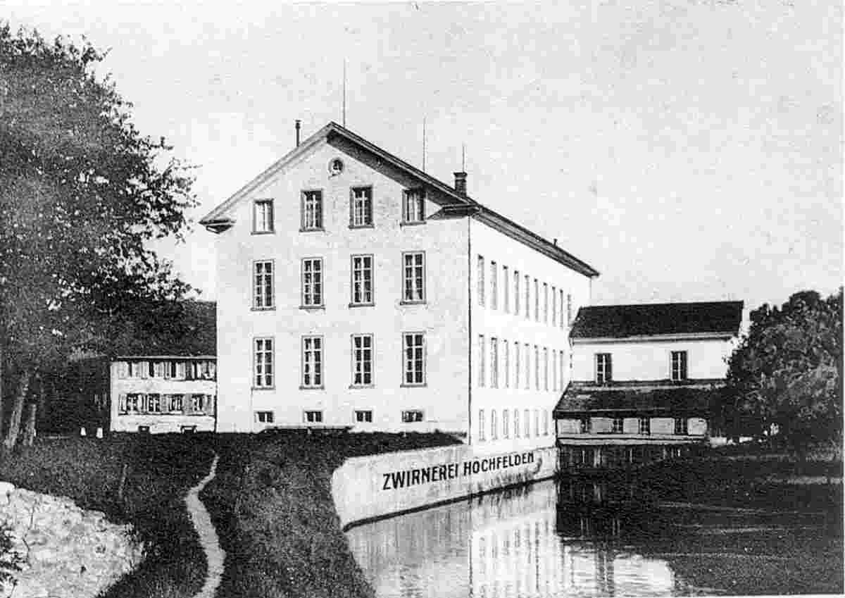 Hochfelden. Zwirnerei, 1914
