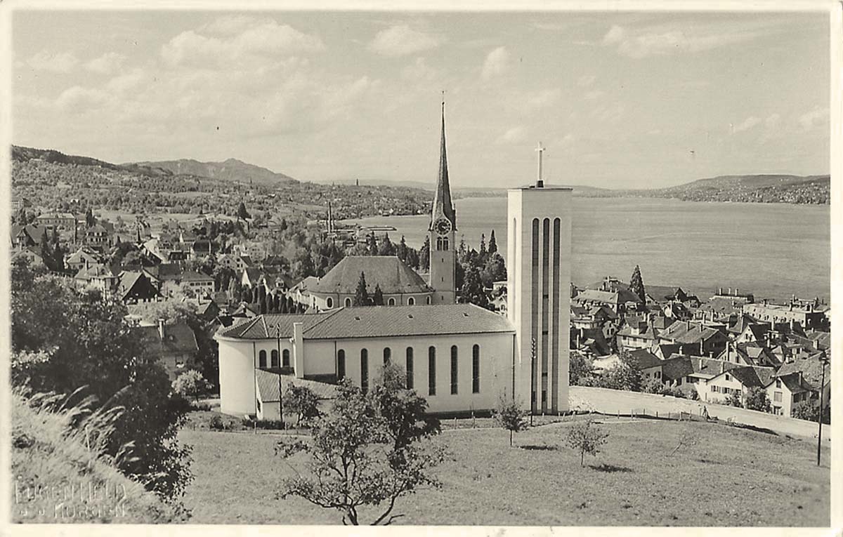 Horgen. Alter und neuer Kirche, 1937