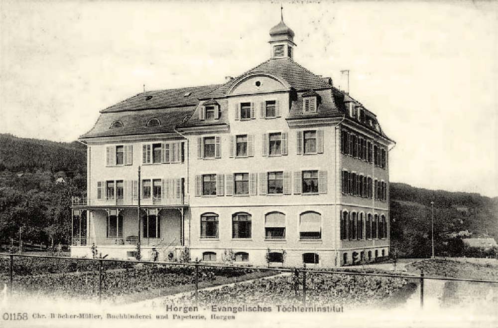 Horgen. Evangelisches Töchterninstitut, 1906