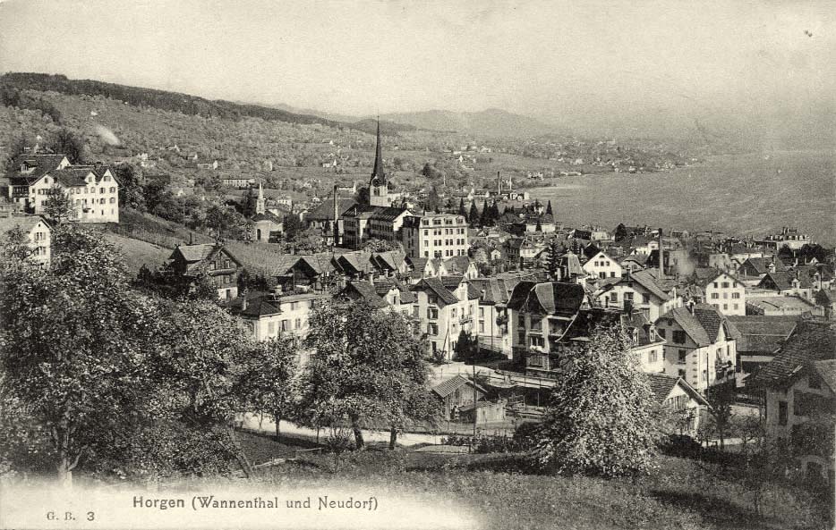 Horgen. Wannenthal und Neudorf, 1909