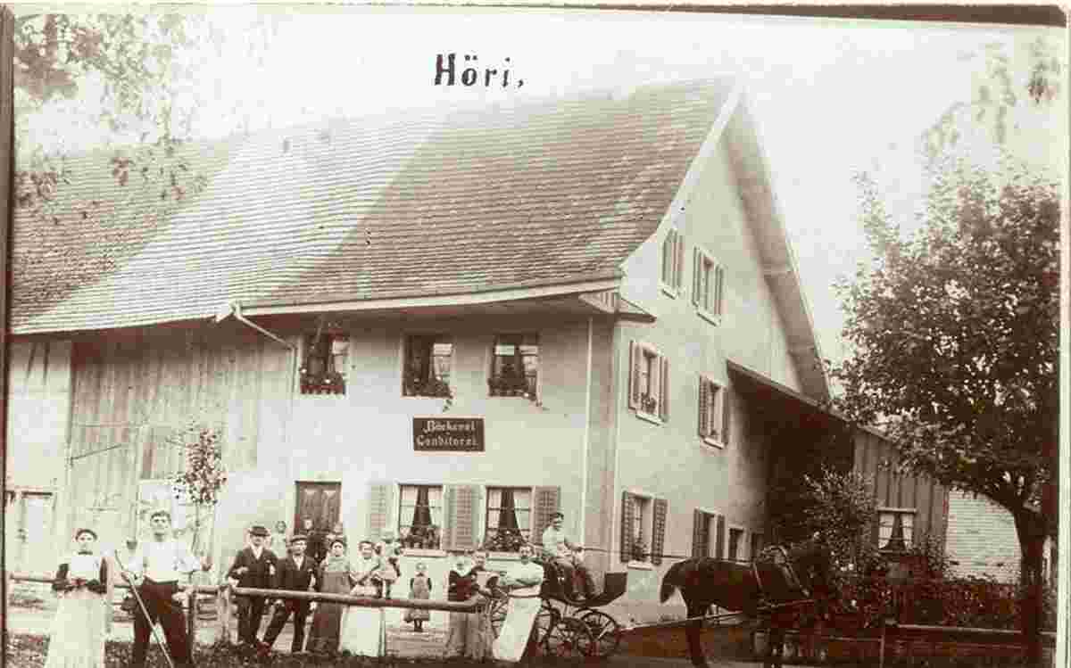 Höri. Bäckerei und Konditorei, 1912