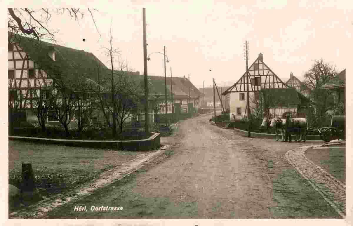 Höri. Dorfstraße, um 1927