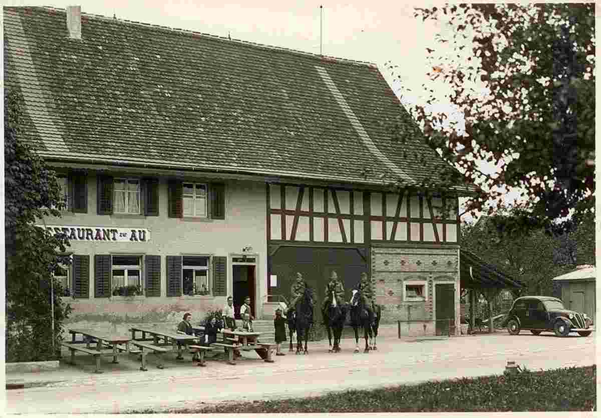 Höri. Endhöri - Restaurant zur Au, 1940