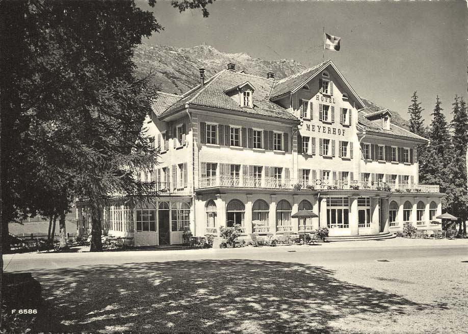 Hospental. Hotel Meyerhof am St. Gotthard