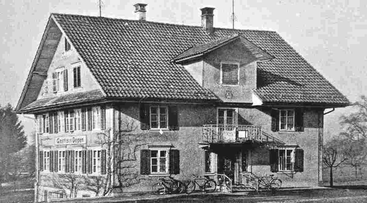 Hünenberg. Gasthaus Degen