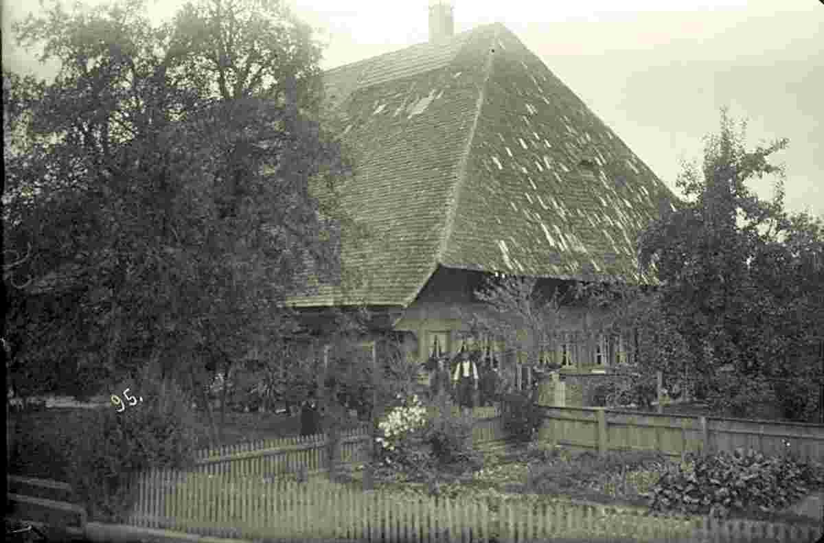 Iffwil. Bauernhaus, Pferdehof, ehemals Besitz der Familie König, um 1930
