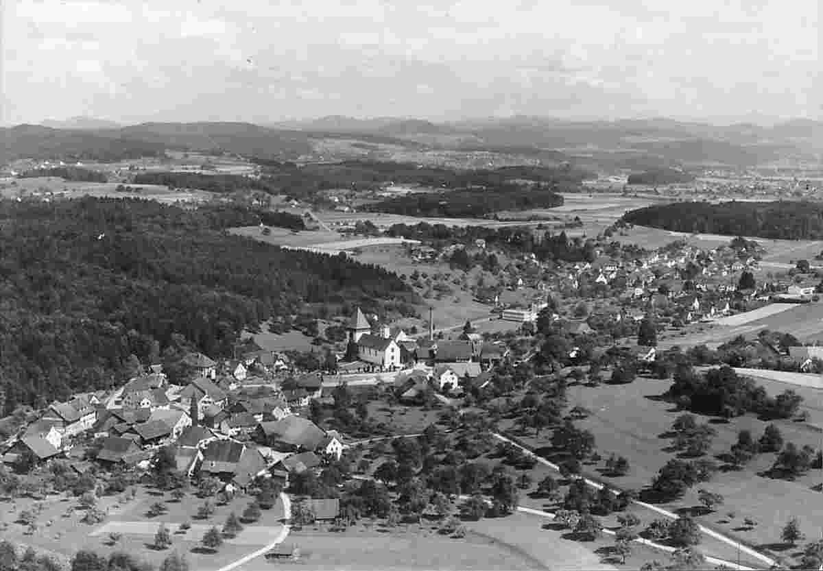 Illnau-Effretikon. Panorama der Stadt