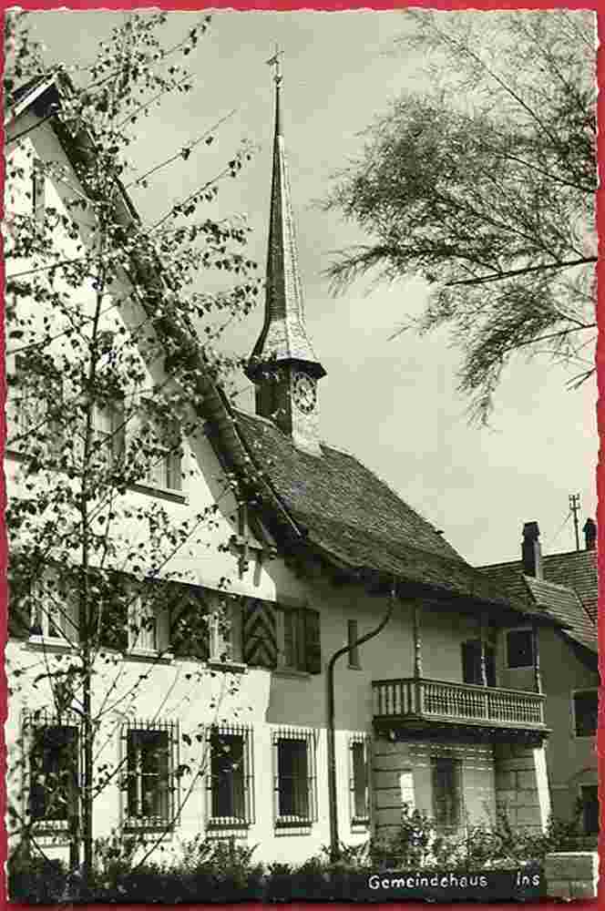 Ins. Gemeindehaus, 1954
