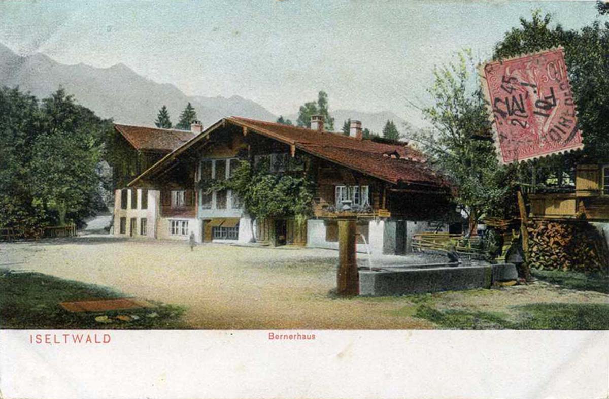 Iseltwald. Bernerhaus, um 1910