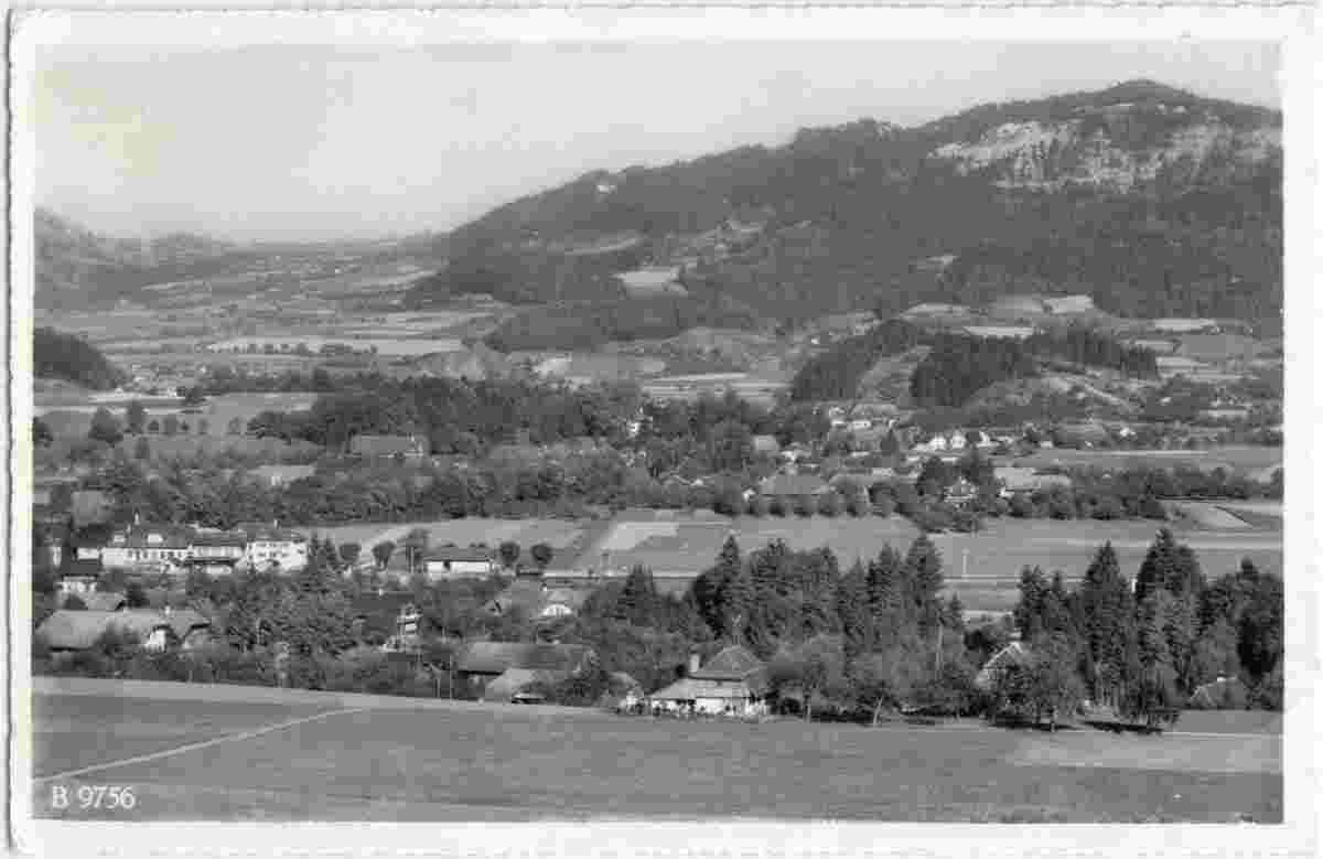 Jaberg. Panorama von Jaberg-Kiesen